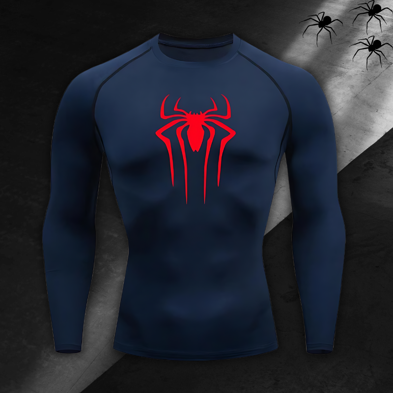 GYMSTEAD Original Spiderman Compression Long Sleeve