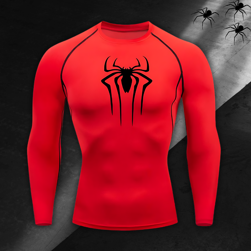 GYMSTEAD Original Spiderman Compression Long Sleeve