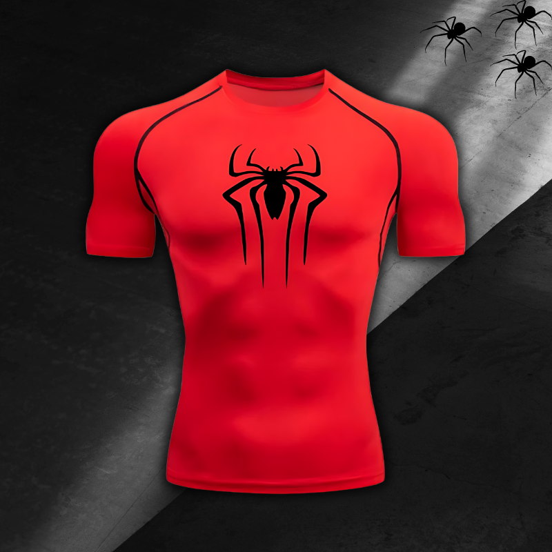 GYMSTEAD Original Spiderman Compression Shirt