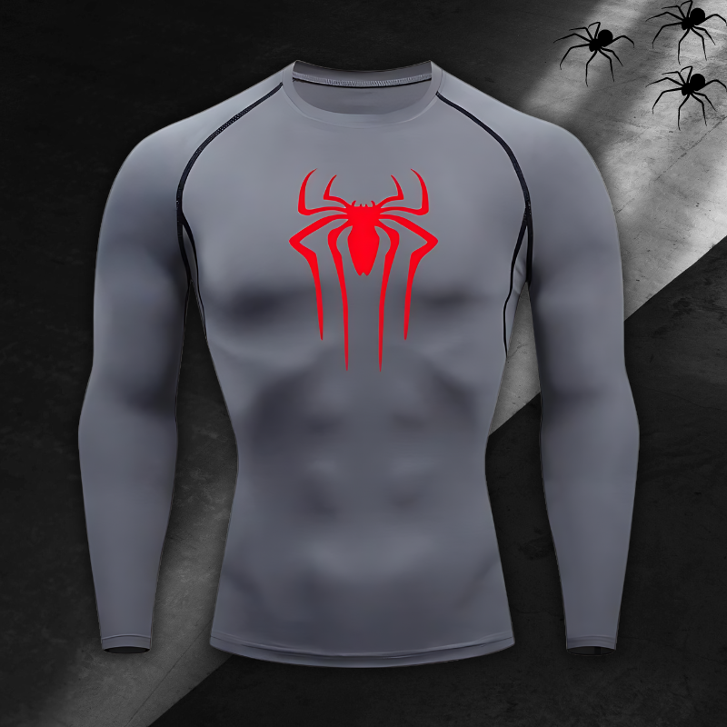 GYMSTEAD Original Spiderman Compression Long Sleeve