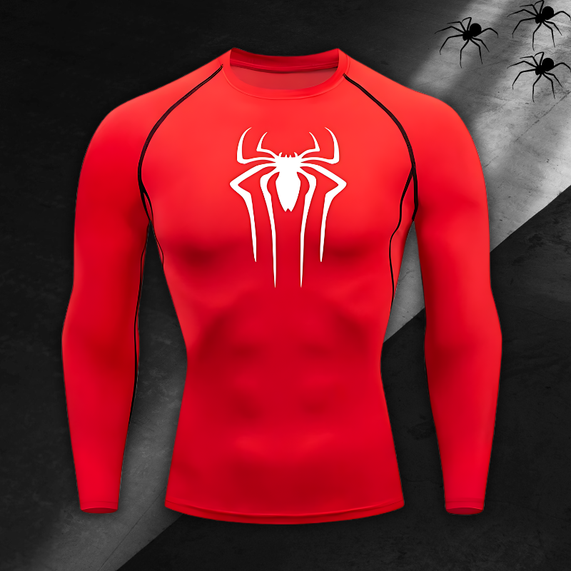 GYMSTEAD Original Spiderman Compression Long Sleeve