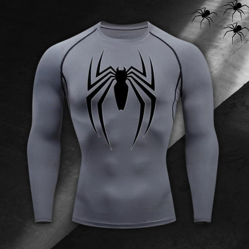 GYMSTEAD Spiderman V2 Compression Long Sleeve