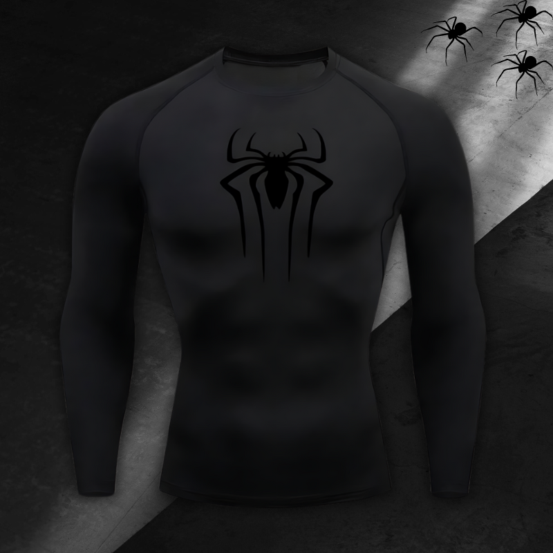 GYMSTEAD Original Spiderman Compression Long Sleeve