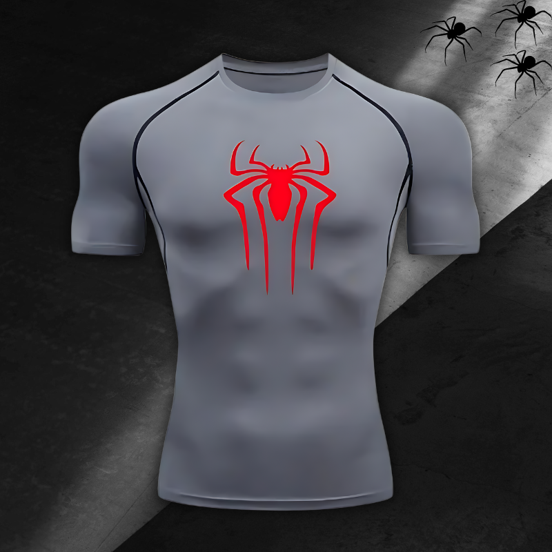 GYMSTEAD Original Spiderman Compression Shirt