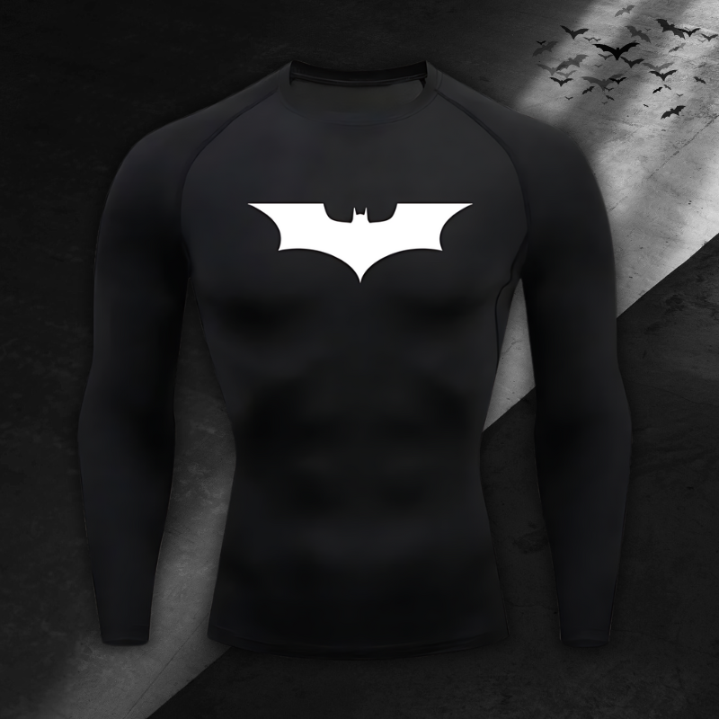 GYMSTEAD Original Batman Compression Long Sleeve