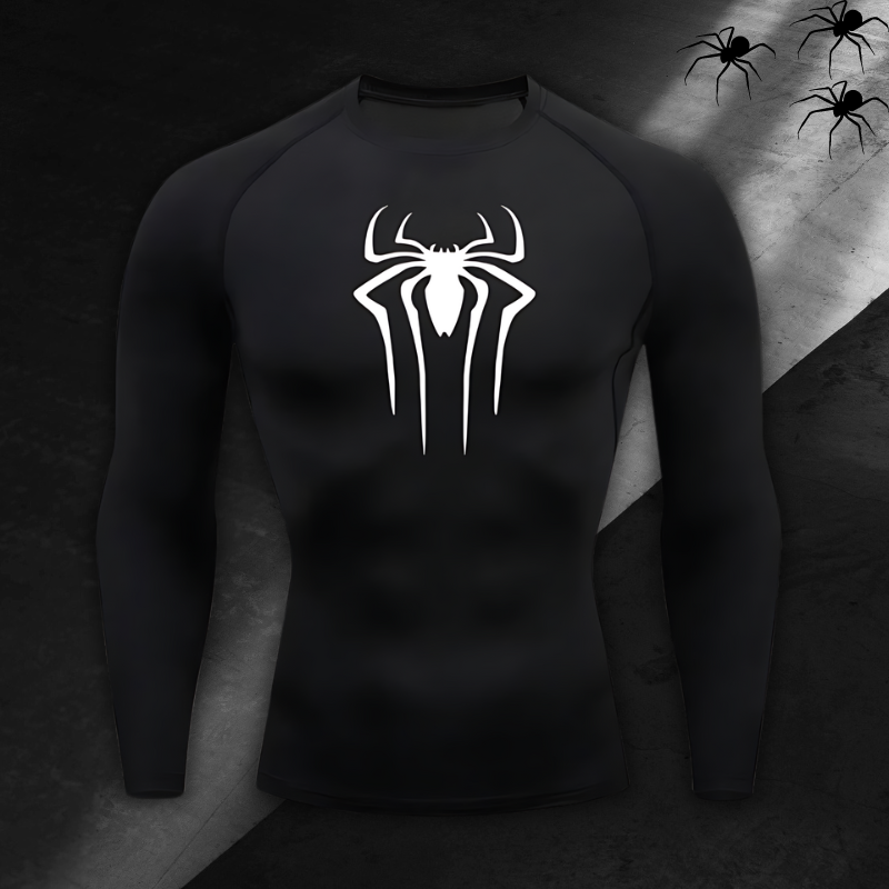 GYMSTEAD Original Spiderman Compression Long Sleeve