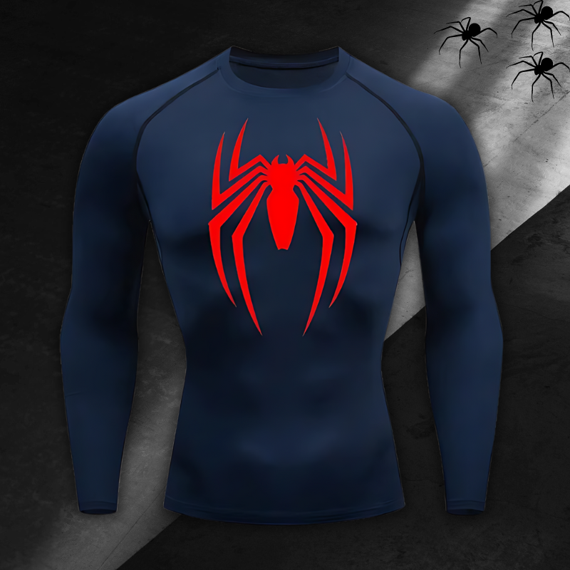 GYMSTEAD Spiderman V2 Compression Long Sleeve