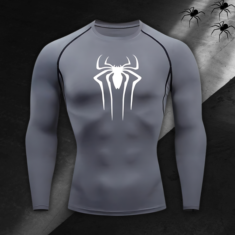 GYMSTEAD Original Spiderman Compression Long Sleeve