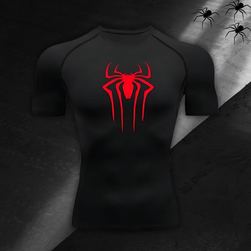 GYMSTEAD Original Spiderman Compression Shirt