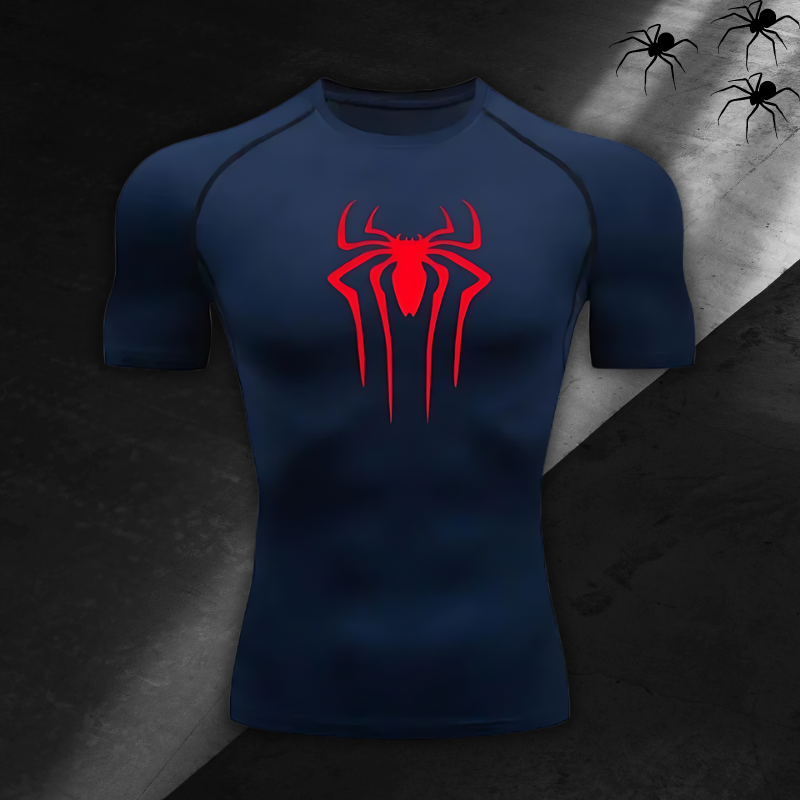 Spiderman long sleeve compression shirt on sale