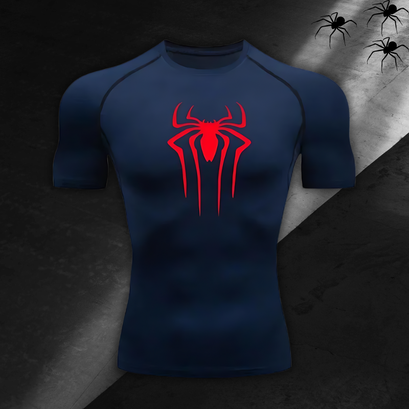 GYMSTEAD Original Spiderman Compression Shirt