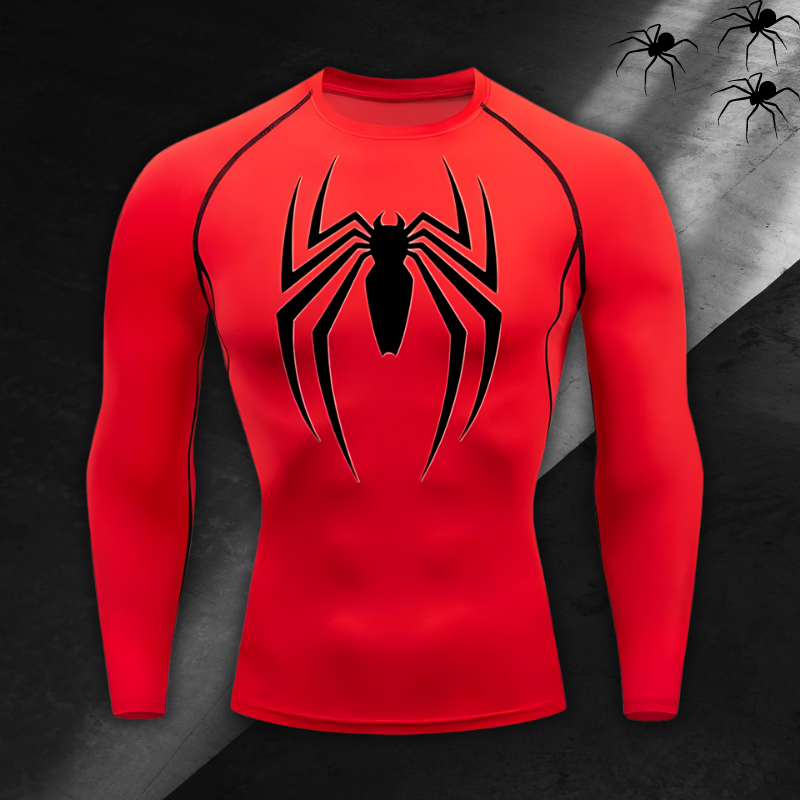 GYMSTEAD Spiderman V2 Compression Long Sleeve