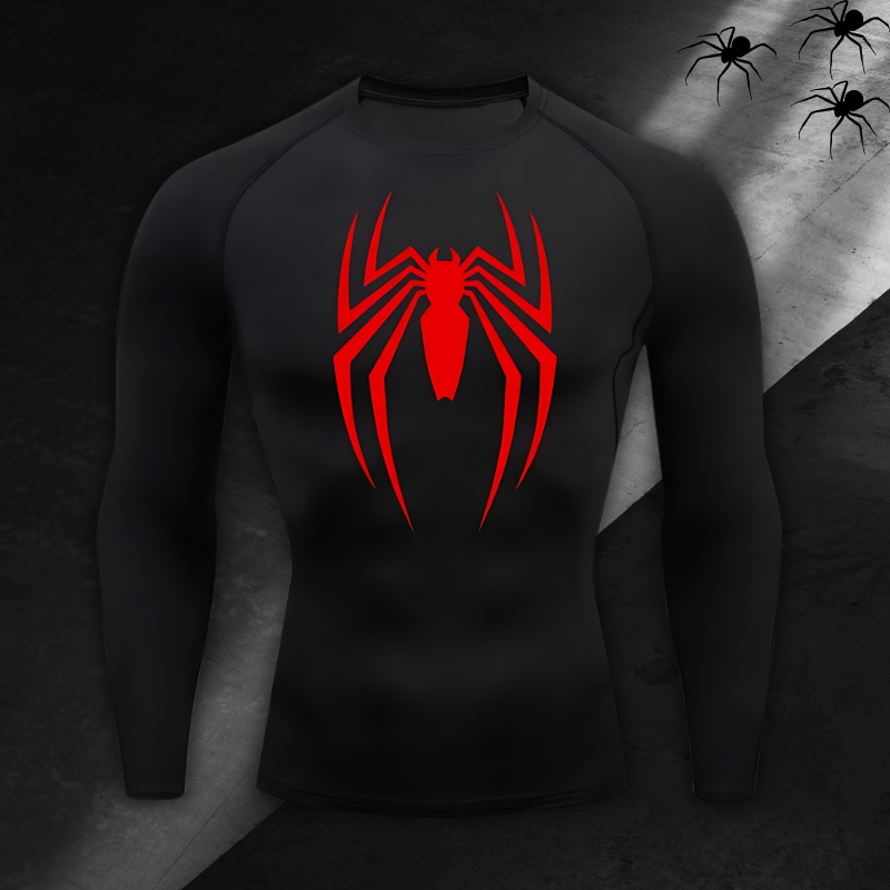 GYMSTEAD Spiderman V2 Compression Long Sleeve
