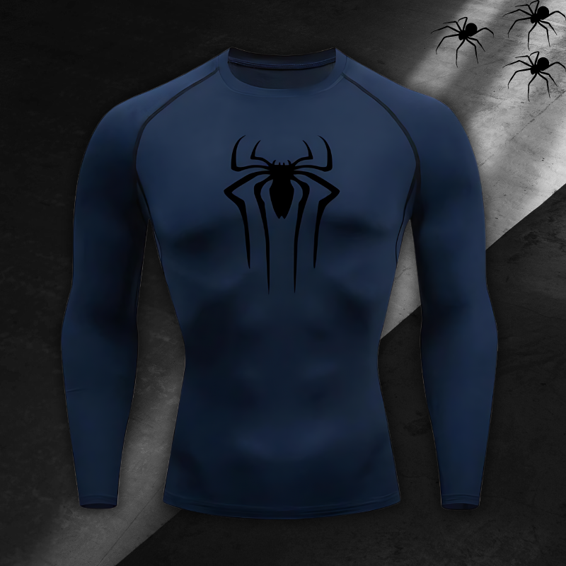 GYMSTEAD Original Spiderman Compression Long Sleeve