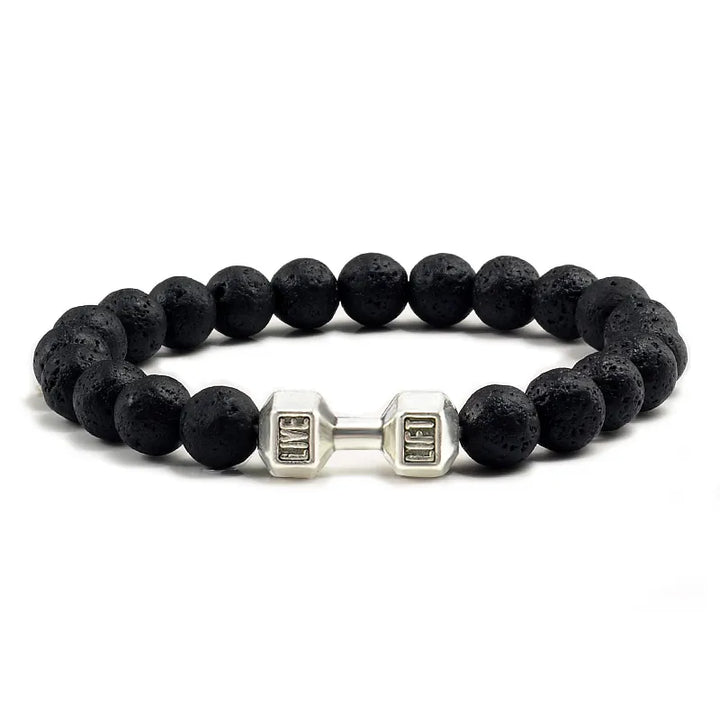 GYMSTEAD Volcanic Stone Dumbbell Bracelet - GYMSTEAD™