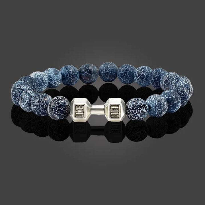 GYMSTEAD Volcanic Stone Dumbbell Bracelet - GYMSTEAD™