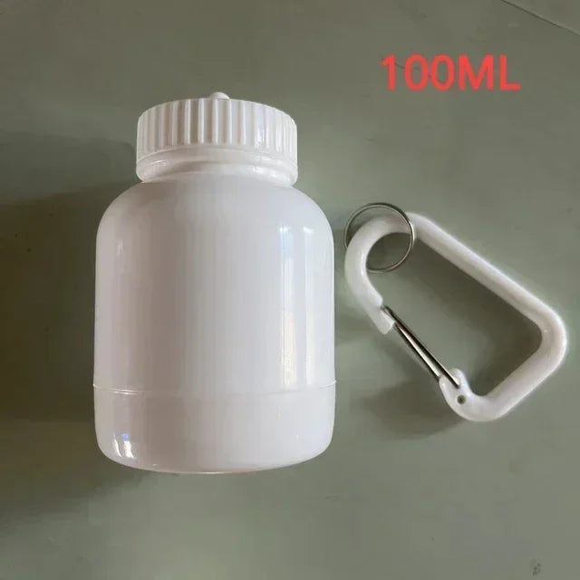 Portable Protein Powder Bottle Keychain - GYMSTEAD™