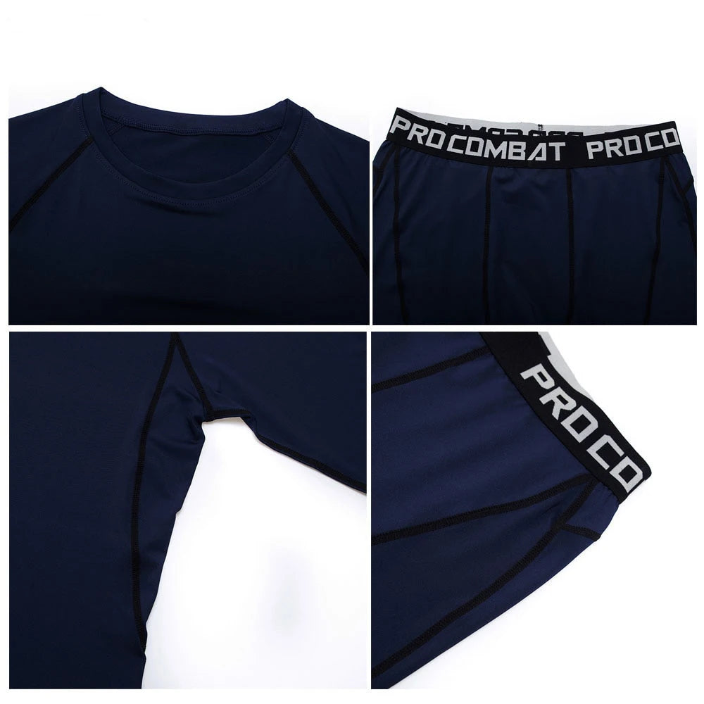 GYMSTEAD Men's Compression 3-Piece Set - GYMSTEAD™