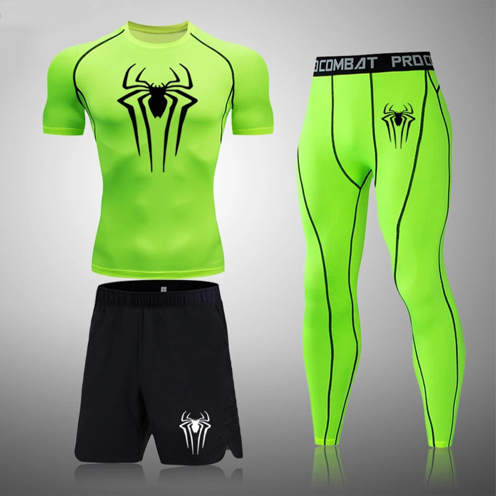 GYMSTEAD Men's Compression 3-Piece Set - GYMSTEAD™