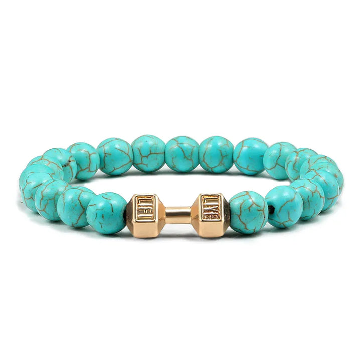 GYMSTEAD Volcanic Stone Dumbbell Bracelet - GYMSTEAD™