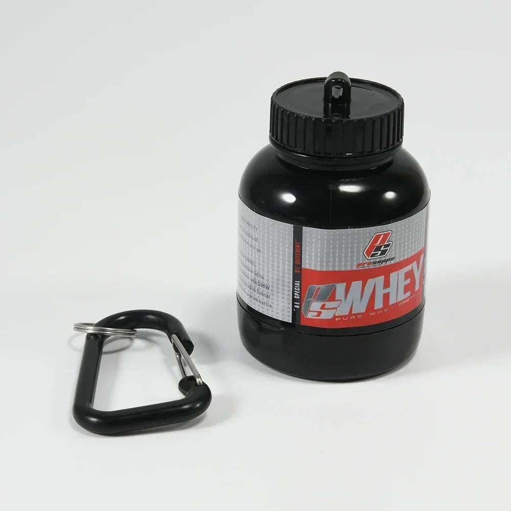 Portable Protein Powder Bottle Keychain - GYMSTEAD™