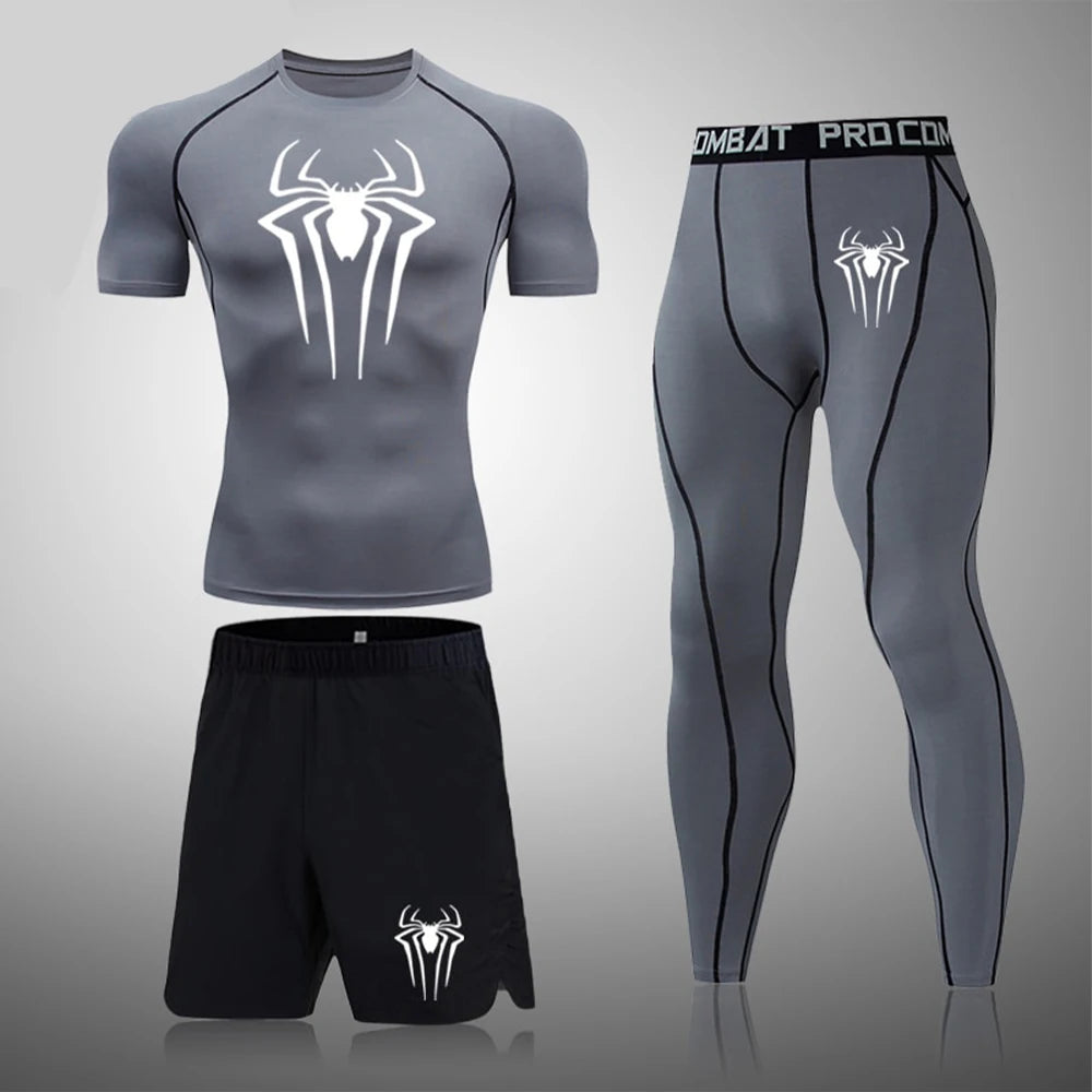 GYMSTEAD Men's Compression 3-Piece Set - GYMSTEAD™