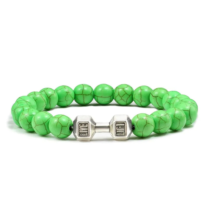 GYMSTEAD Volcanic Stone Dumbbell Bracelet - GYMSTEAD™