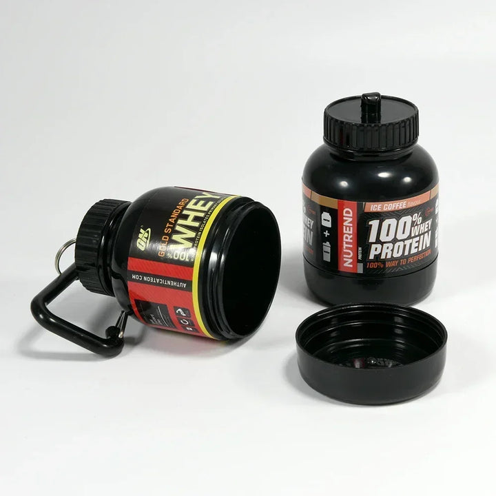 Portable Protein Powder Bottle Keychain - GYMSTEAD™