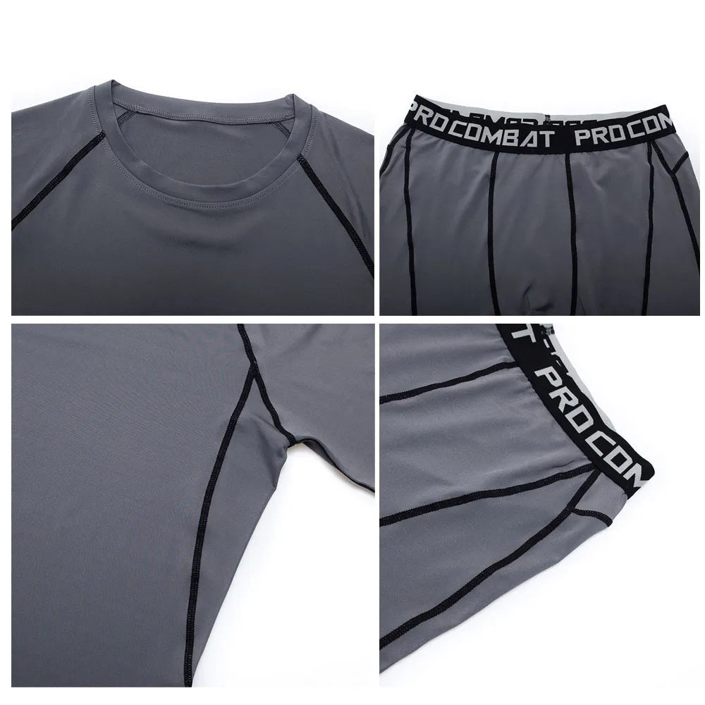 GYMSTEAD Men's Compression 3-Piece Set - GYMSTEAD™