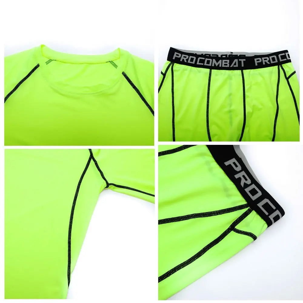 GYMSTEAD Men's Compression 3-Piece Set - GYMSTEAD™